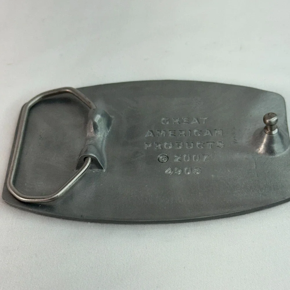 2007 Budweiser Belt Buckle Mens Beer‎